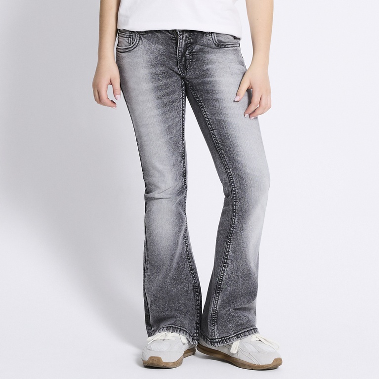 Low waist bootcut jeans "Spray star"